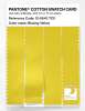 Product image 3 of the product “PANTONE® COTTON SWATCH CARD 12-0643 TCX Blazing Yellow ”