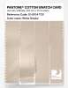 Product image 3 of the product “PANTONE® COTTON SWATCH CARD 12-0704 TCX White Smoke ”