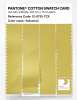 Product image 3 of the product “PANTONE® COTTON SWATCH CARD 12-0735 TCX Yellowtail ”
