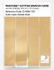 Product image 3 of the product “PANTONE® COTTON SWATCH CARD 12-0826 TCX Golden Haze ”