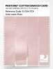 Product image 3 of the product “PANTONE® COTTON SWATCH CARD 12-1304 TCX Pearl ”