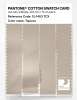 Product image 3 of the product “PANTONE® COTTON SWATCH CARD 12-1403 TCX Tapioca ”