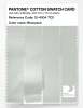 Product image 3 of the product “PANTONE® COTTON SWATCH CARD 12-4304 TCX Bluewash ”