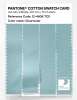 Product image 3 of the product “PANTONE® COTTON SWATCH CARD 12-4608 TCX Clearwater ”