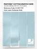 Product image 3 of the product “PANTONE® COTTON SWATCH CARD 12-4611 TCX Saltwater Slide ”