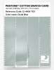 Product image 3 of the product “PANTONE® COTTON SWATCH CARD 12-4806 TCX Chalk Blue ”