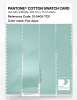 Product image 3 of the product “PANTONE® COTTON SWATCH CARD 12-5409 TCX Fair Aqua ”