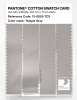 Artikelbild 3 des Artikels “PANTONE® COTTON SWATCH CARD 13-0005 TCX Temple Gray “