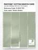 Product image 3 of the product “PANTONE® COTTON SWATCH CARD 13-0212 TCX Tender Greens ”