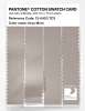 Product image 3 of the product “PANTONE® COTTON SWATCH CARD 13-0403 TCX Gray Morn ”