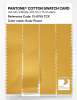 Product image 3 of the product “PANTONE® COTTON SWATCH CARD 13-0759 TCX Solar Power ”