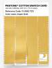 Artikelbild 3 des Artikels “PANTONE® COTTON SWATCH CARD 13-0850 TCX Aspen Gold “