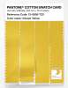 Product image 3 of the product “PANTONE® COTTON SWATCH CARD 13-0858 TCX Vibrant Yellow ”