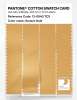 Product image 3 of the product “PANTONE® COTTON SWATCH CARD 13-0940 TCX Sunset Gold ”