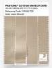 Product image 3 of the product “PANTONE® COTTON SWATCH CARD 13-1009 TCX Biscotti ”