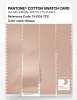 Product image 3 of the product “PANTONE® COTTON SWATCH CARD 13-1109 TCX Bisque ”