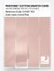 Product image 3 of the product “PANTONE® COTTON SWATCH CARD 13-1407 TCX Creole Pink ”