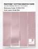 Product image 3 of the product “PANTONE® COTTON SWATCH CARD 13-1904 TCX Chalk Pink ”