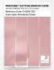 Product image 3 of the product “PANTONE® COTTON SWATCH CARD 13-2005 TCX Strawberry Cream ”
