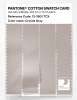 Product image 3 of the product “PANTONE® COTTON SWATCH CARD 13-3801 TCX Crystal Gray ”