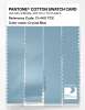 Product image 3 of the product “PANTONE® COTTON SWATCH CARD 13-4411 TCX Crystal Blue ”