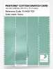 Product image 3 of the product “PANTONE® COTTON SWATCH CARD 13-5409 TCX Yucca ”
