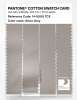 Product image 3 of the product “PANTONE® COTTON SWATCH CARD 14-0000 TCX Silver Gray ”