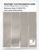 Artikelbild 3 des Artikels “PANTONE® COTTON SWATCH CARD 14-0002 TCX Pumice Stone “
