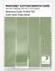 Product image 3 of the product “PANTONE® COTTON SWATCH CARD 14-0115 TCX Foam Green ”