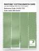 Product image 3 of the product “PANTONE® COTTON SWATCH CARD 14-0121 TCX Nile Green ”
