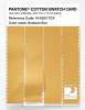 Product image 3 of the product “PANTONE® COTTON SWATCH CARD 14-0851 TCX Samoan Sun ”