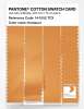 Artikelbild 3 des Artikels “PANTONE® COTTON SWATCH CARD 14-1052 TCX Kumquat “