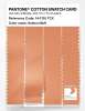 Product image 3 of the product “PANTONE® COTTON SWATCH CARD 14-1135 TCX Salmon Buff ”