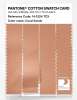 Product image 3 of the product “PANTONE® COTTON SWATCH CARD 14-1224 TCX Coral Sands ”