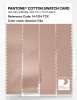 Product image 3 of the product “PANTONE® COTTON SWATCH CARD 14-1314 TCX Spanish Villa ”