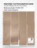 Product image 3 of the product “PANTONE® COTTON SWATCH CARD 14-1315 TCX Hazelnut ”
