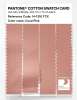 Product image 3 of the product “PANTONE® COTTON SWATCH CARD 14-1318 TCX Coral Pink ”