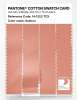Product image 3 of the product “PANTONE® COTTON SWATCH CARD 14-1323 TCX Salmon ”