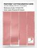 Product image 3 of the product “PANTONE® COTTON SWATCH CARD 14-1521 TCX Peaches N' Cream ”