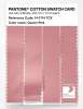 Product image 3 of the product “PANTONE® COTTON SWATCH CARD 14-1714 TCX Quartz Pink ”