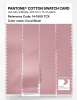 Artikelbild 3 des Artikels “PANTONE® COTTON SWATCH CARD 14-1909 TCX Coral Blush “
