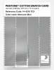 Artikelbild 3 des Artikels “PANTONE® COTTON SWATCH CARD 14-4216 TCX Monsoon Mist “