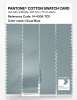 Product image 3 of the product “PANTONE® COTTON SWATCH CARD 14-4306 TCX Cloud Blue ”
