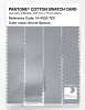 Artikelbild 3 des Artikels “PANTONE® COTTON SWATCH CARD 14-4309 TCX Secret Spaces “