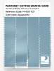 Product image 3 of the product “PANTONE® COTTON SWATCH CARD 14-4313 TCX Aquamarine ”