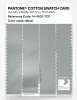 Product image 3 of the product “PANTONE® COTTON SWATCH CARD 14-4503 TCX Metal ”