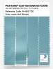 Product image 3 of the product “PANTONE® COTTON SWATCH CARD 14-4511 TCX Gulf Stream ”