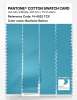 Product image 3 of the product “PANTONE® COTTON SWATCH CARD 14-4522 TCX Bachelor Button ”