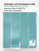 Product image 3 of the product “PANTONE® COTTON SWATCH CARD 14-4812 TCX Aqua Splash ”
