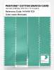 Product image 3 of the product “PANTONE® COTTON SWATCH CARD 14-5416 TCX Bermuda ”